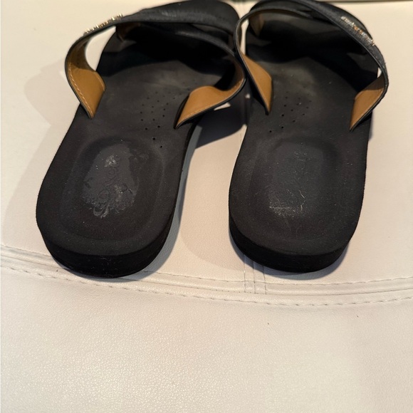 Coach Janine Sandals Black Gray 8.5 - Picture 5 of 8